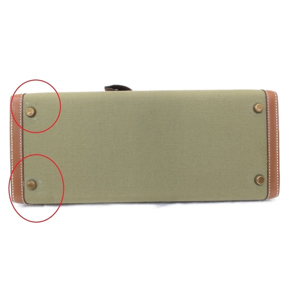 Hermes Kelly 28 Brown Moss Green - Picture 5 of 16